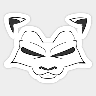 Lion Head Sticker